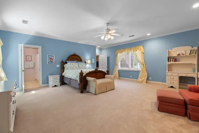 a view of a livingroom with a staircase