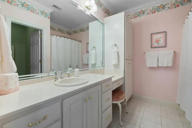 a view of a livingroom with furniture and a table