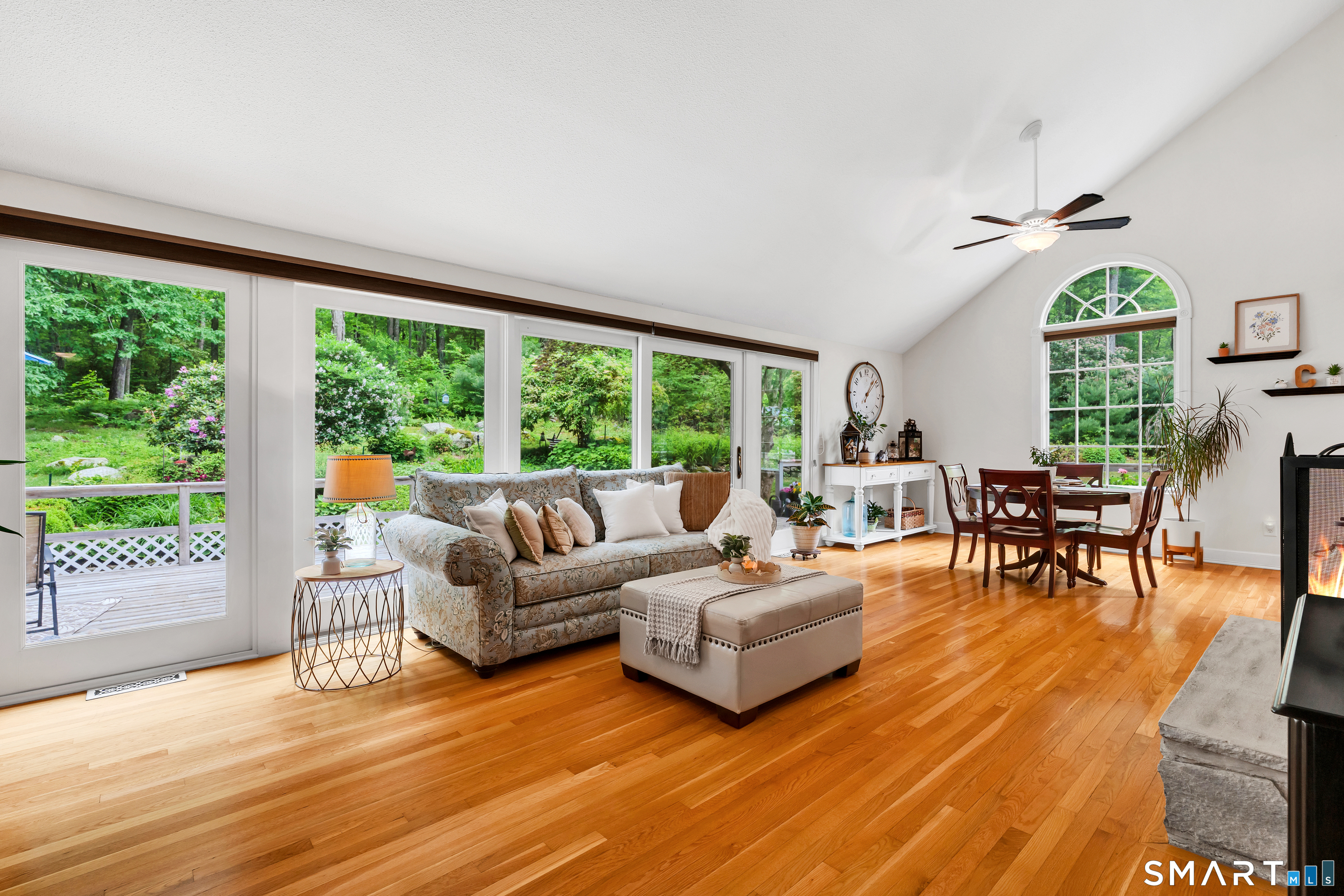 57 Weiss Road Haddam, CT 06438 - Photo 7 of 39 Light and views form every angle!