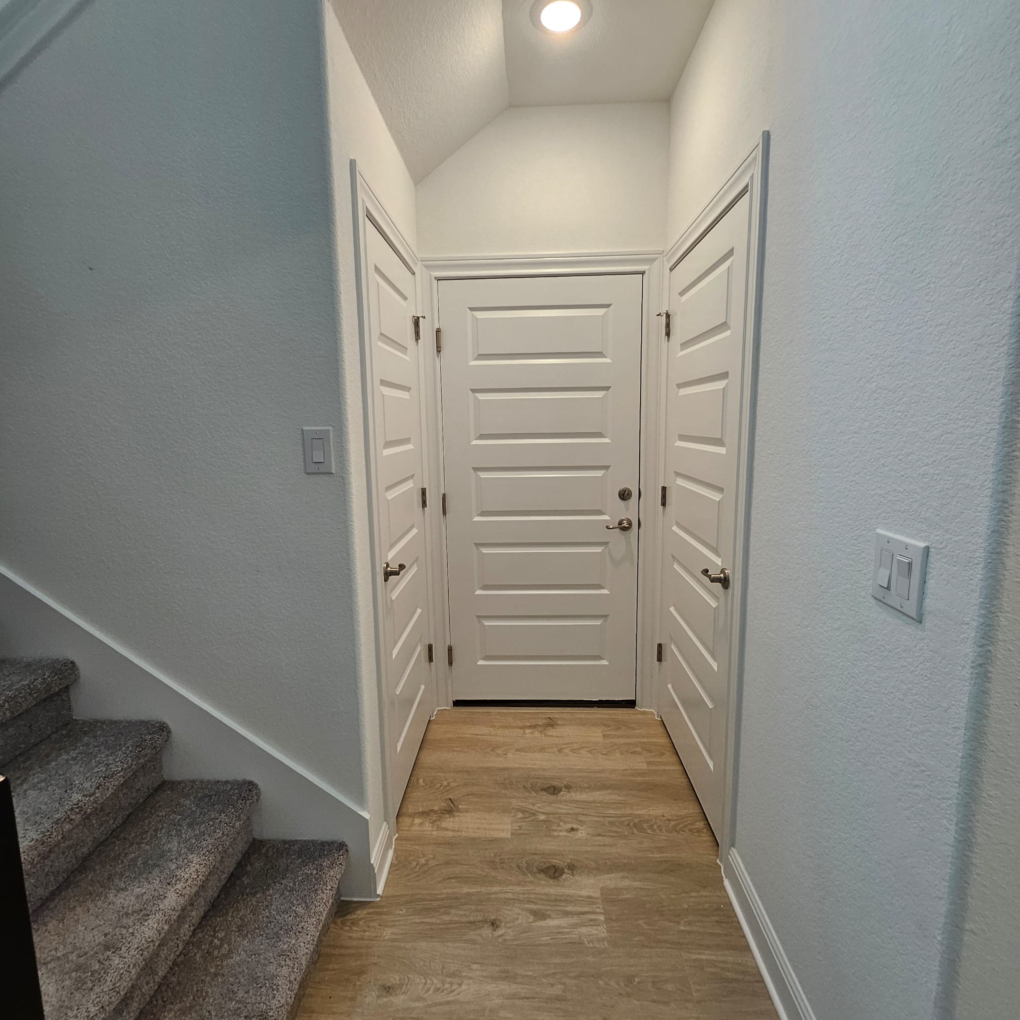 10017 Milton Albert Way Austin, TX 78748 - Photo 7 of 20 Entrance to Powder room, garage and storage