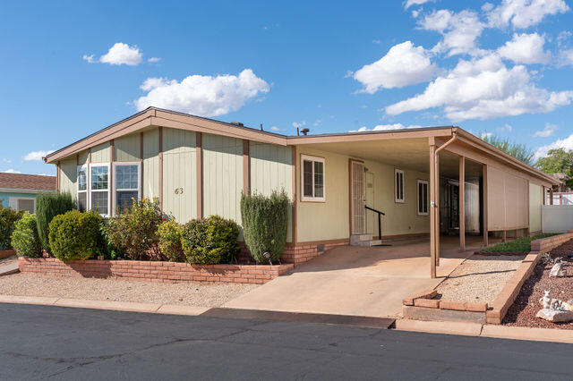 1526 North Dixie Downs Road, Unit 63 St. George, UT 84770 - Photo 3 of 38 FRONT VIEW FROM NORTH