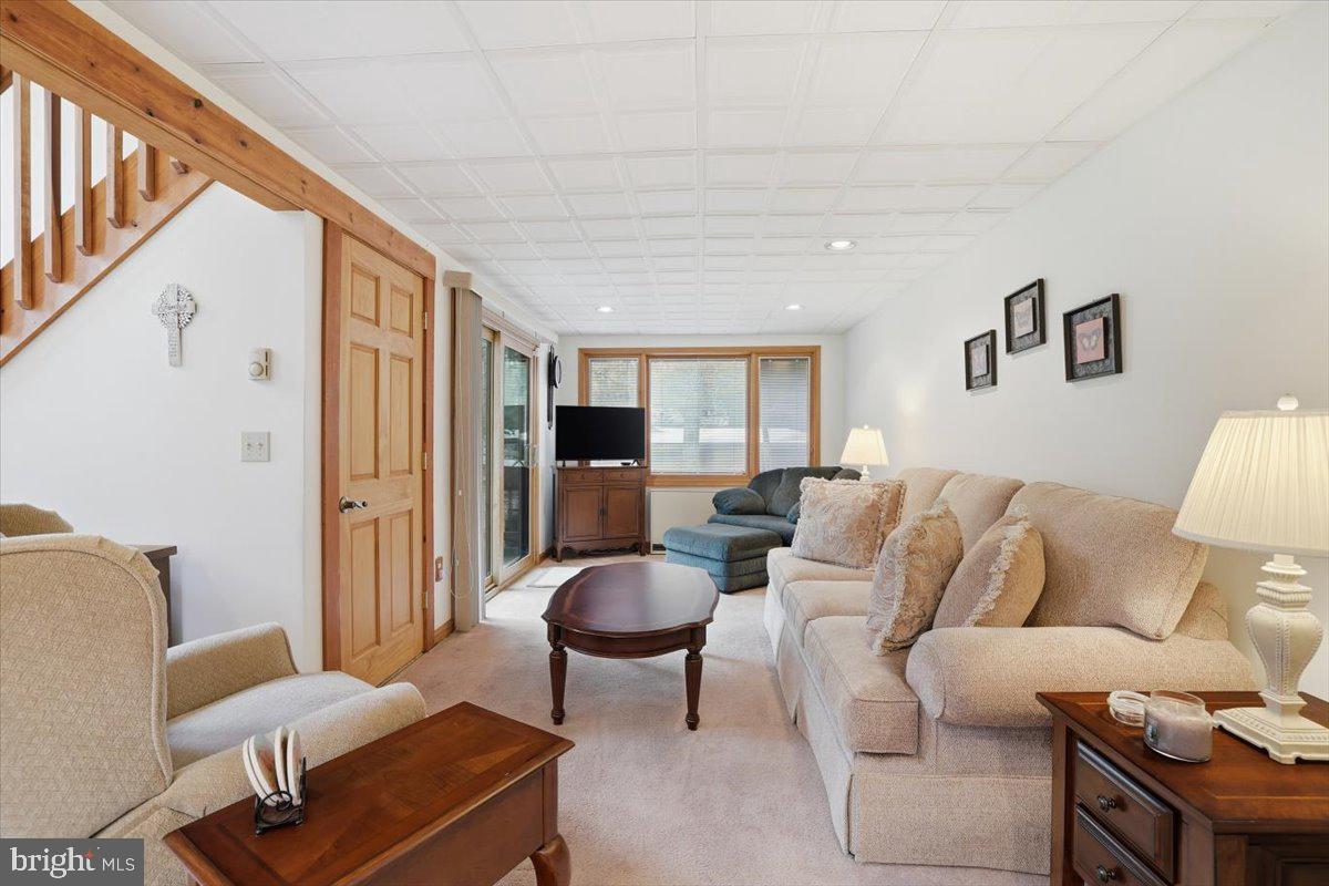 15 Hazard Run Road Lake Harmony, PA 18624 - Photo 29 of 46 a living room with furniture and a large window