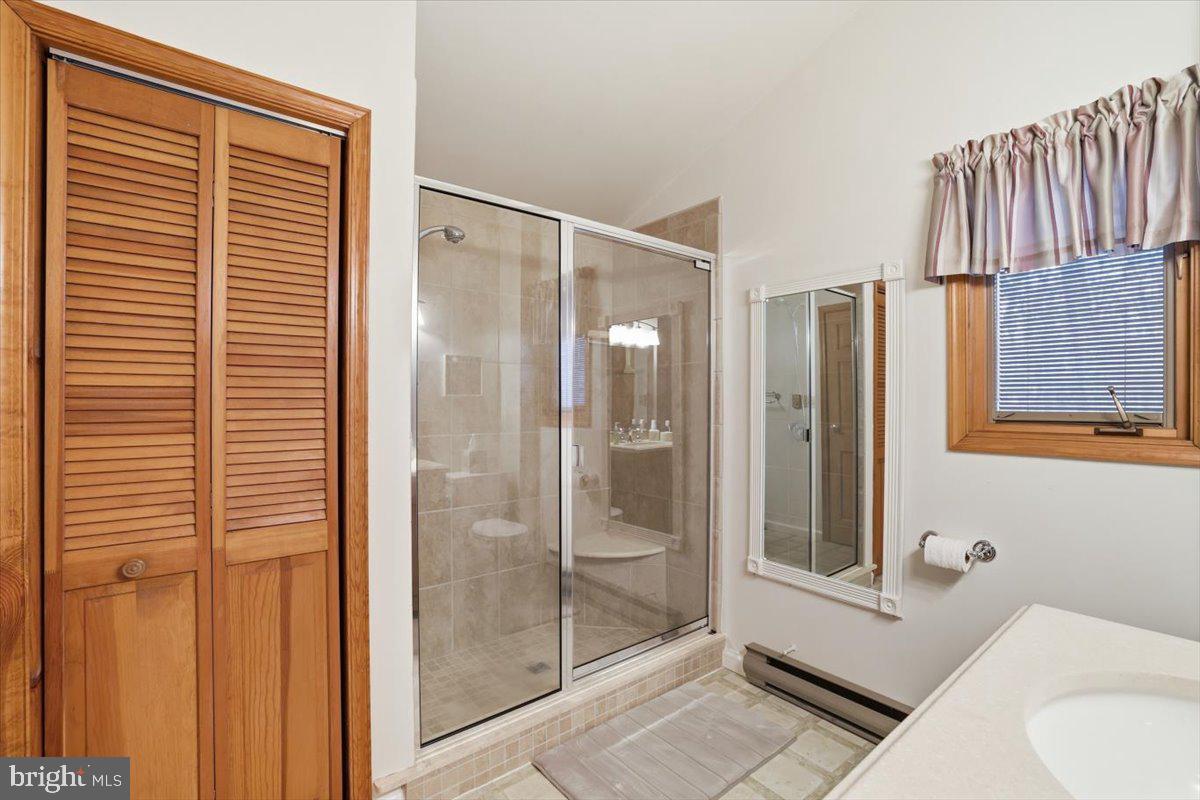 15 Hazard Run Road Lake Harmony, PA 18624 - Photo 43 of 46 a bathroom with a shower and toilet