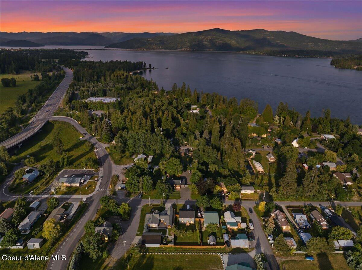 210 4th Street Dover, ID 83825 - Photo 3 of 70 03-Twilight Aerial Back of Home