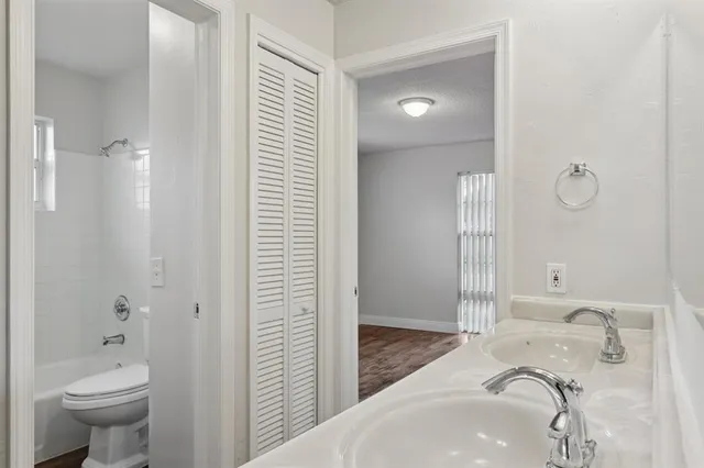 wooden floor in an empty room