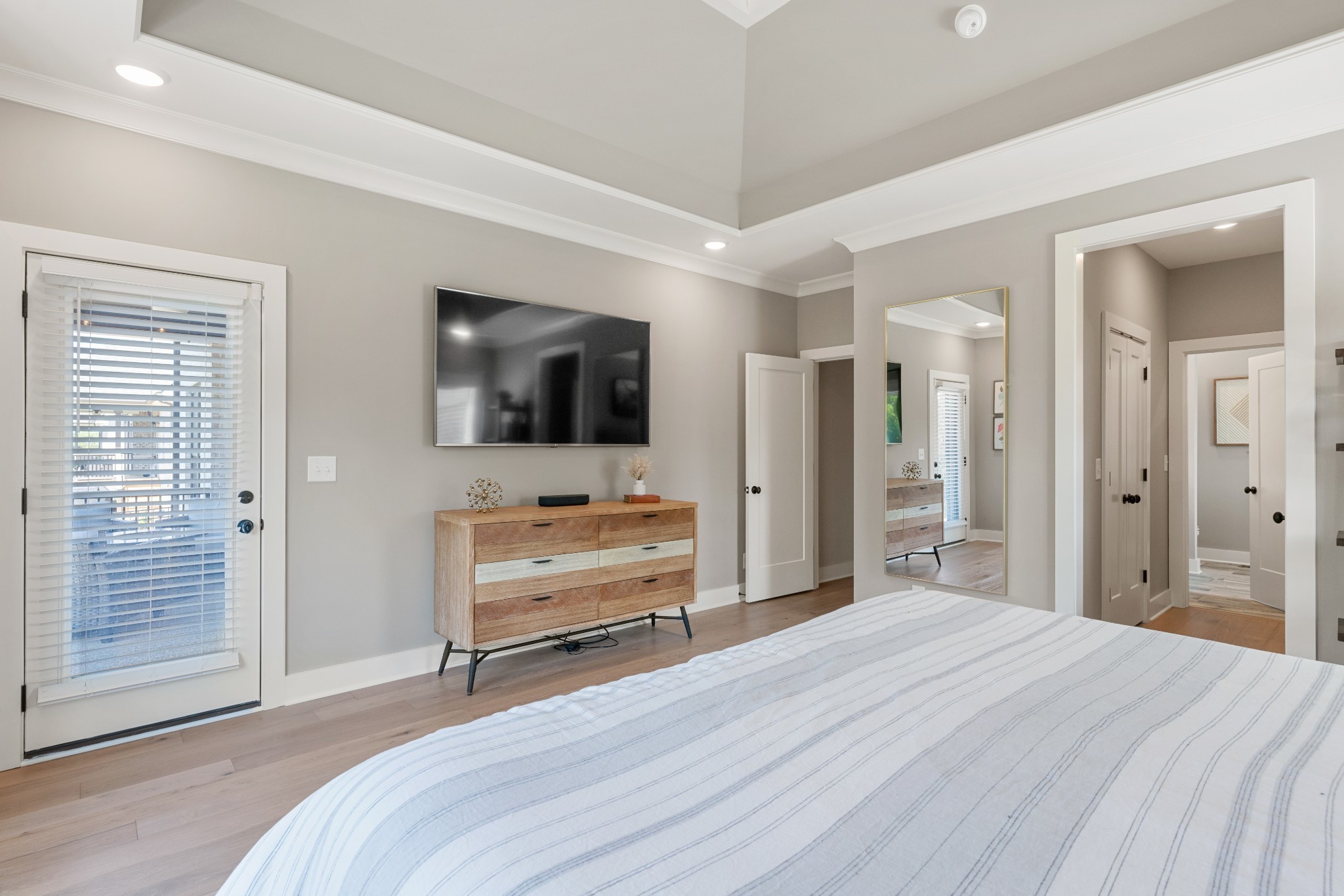 2774 Jasmine Street Lebanon, TN 37087 - Photo 21 of 47 a bedroom with a bed and a flat screen tv