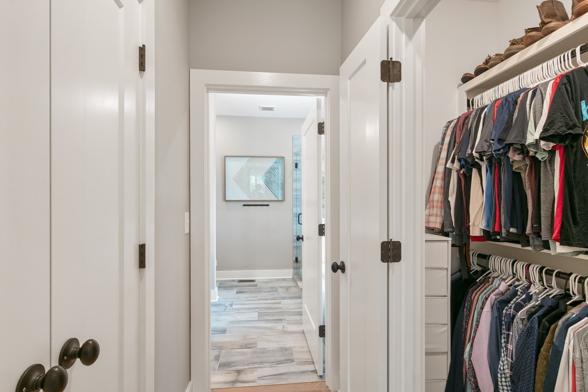 2774 Jasmine Street Lebanon, TN 37087 - Photo 25 of 47 a view of walk in closet with clothes and shoes