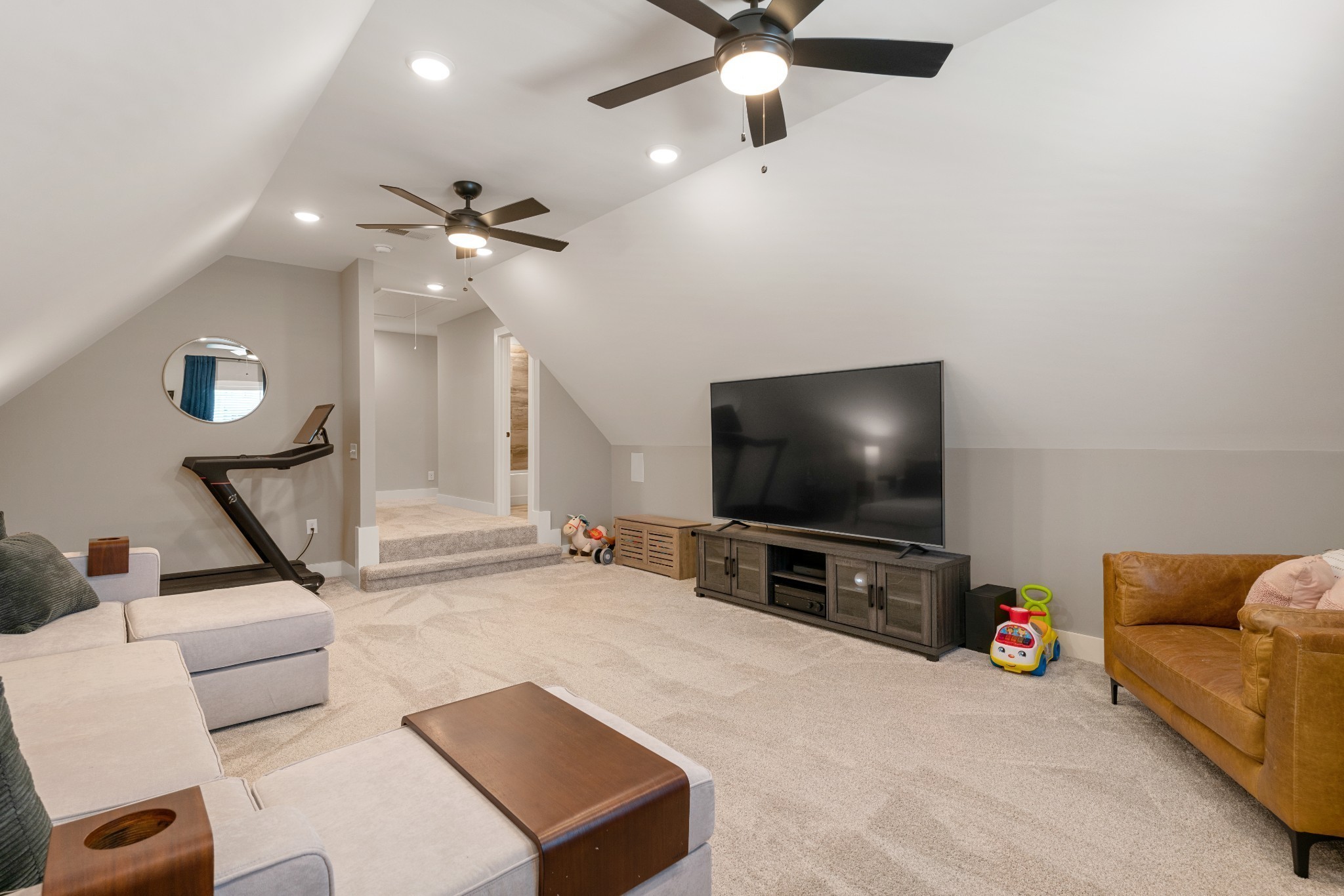2774 Jasmine Street Lebanon, TN 37087 - Photo 29 of 47 a living room with furniture and a flat screen tv