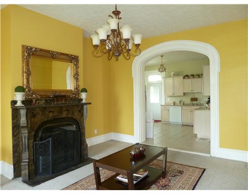 965 Tuscarawas Road Beaver, PA 15009 - Photo 4 of 18 1st Floor Plan. View of the livingroom to kitchen area. Such attractive moldings enhance the appearance of every room!