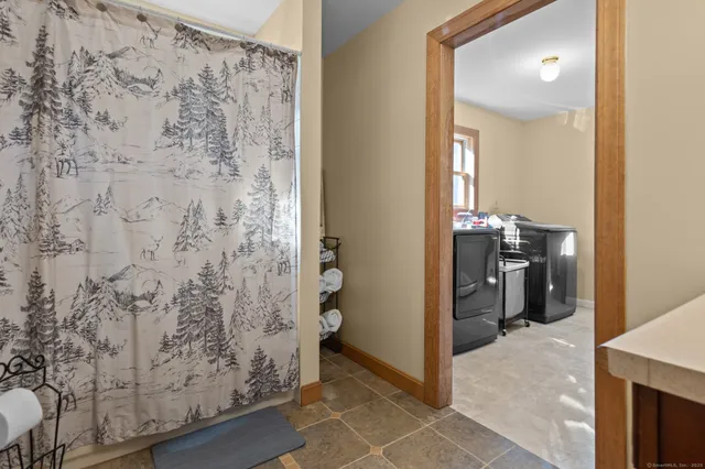 a room with furniture and window