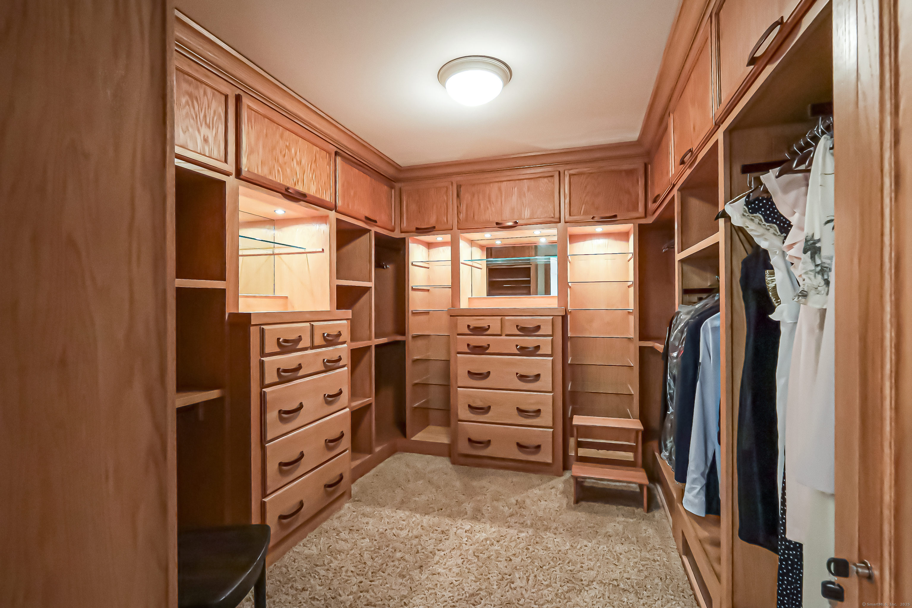 679 Bailey Hill Road Killingly, CT 06241 - Photo 32 of 39 walk in closet with window and glass door