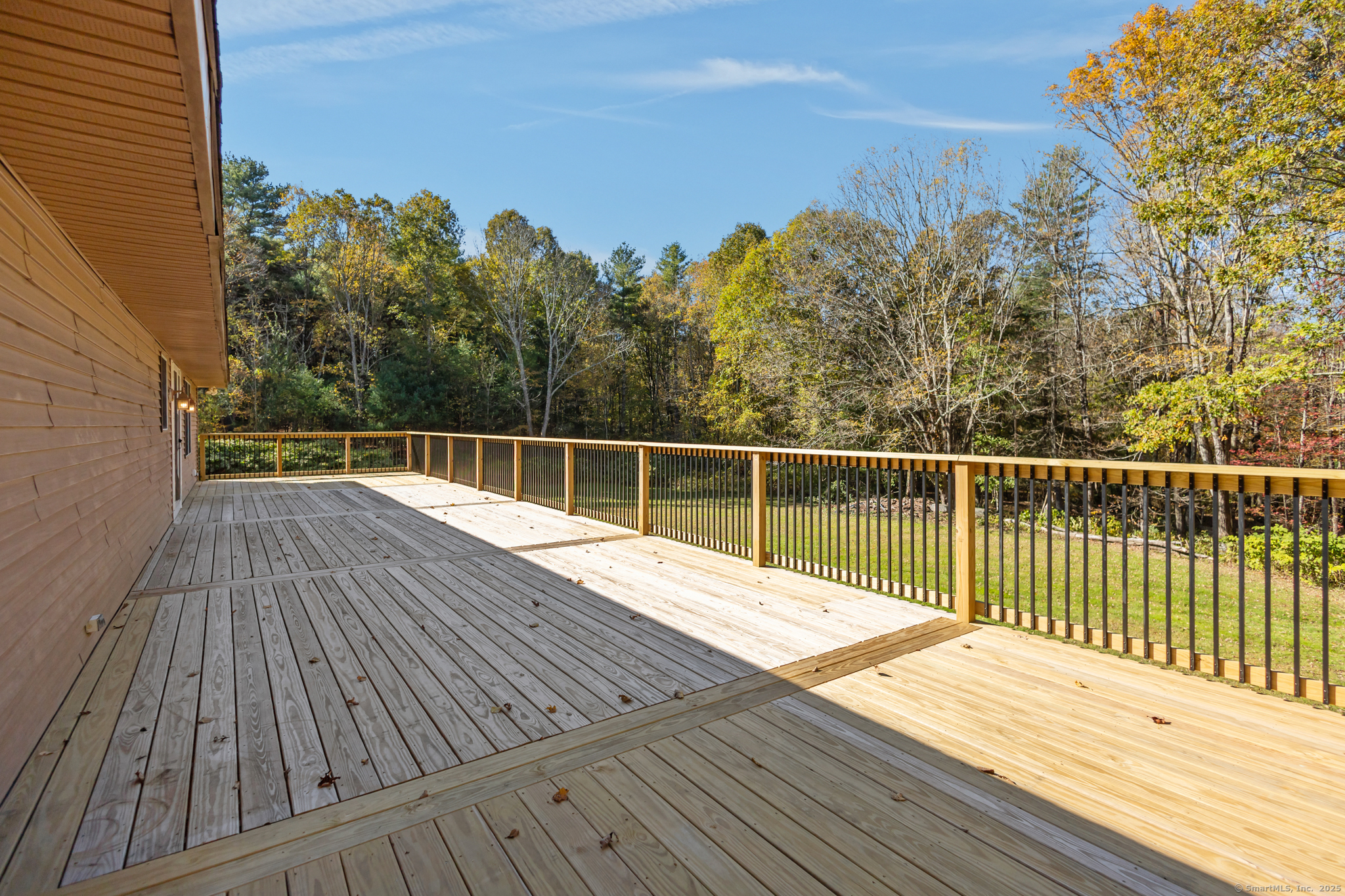 679 Bailey Hill Road Killingly, CT 06241 - Photo 39 of 39 a view of a wooden deck