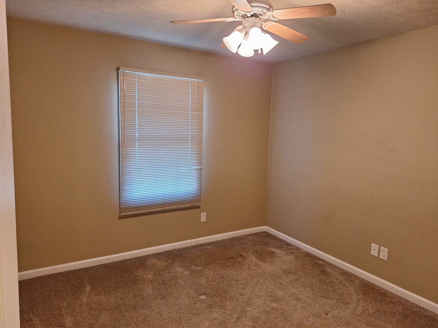 1104 Whitaker Street Normal, IL 61761 - Photo 8 of 19 an empty room with a chandelier fan