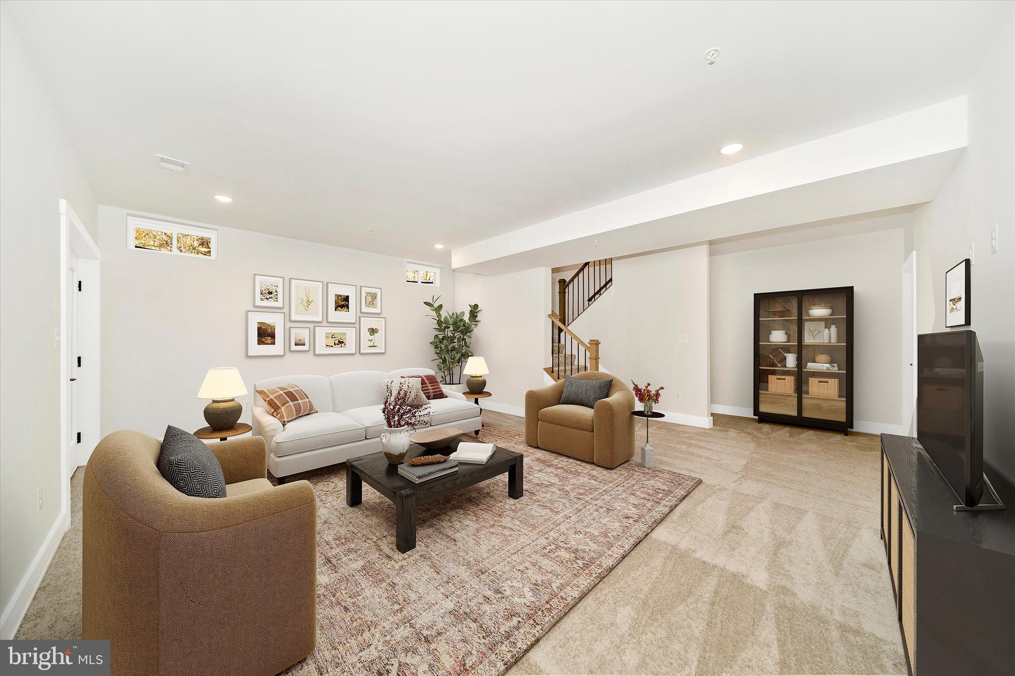 1156 Mt Zion Marlboro Road Lothian, MD 20711 - Photo 45 of 73 a living room with furniture window and a flat screen tv