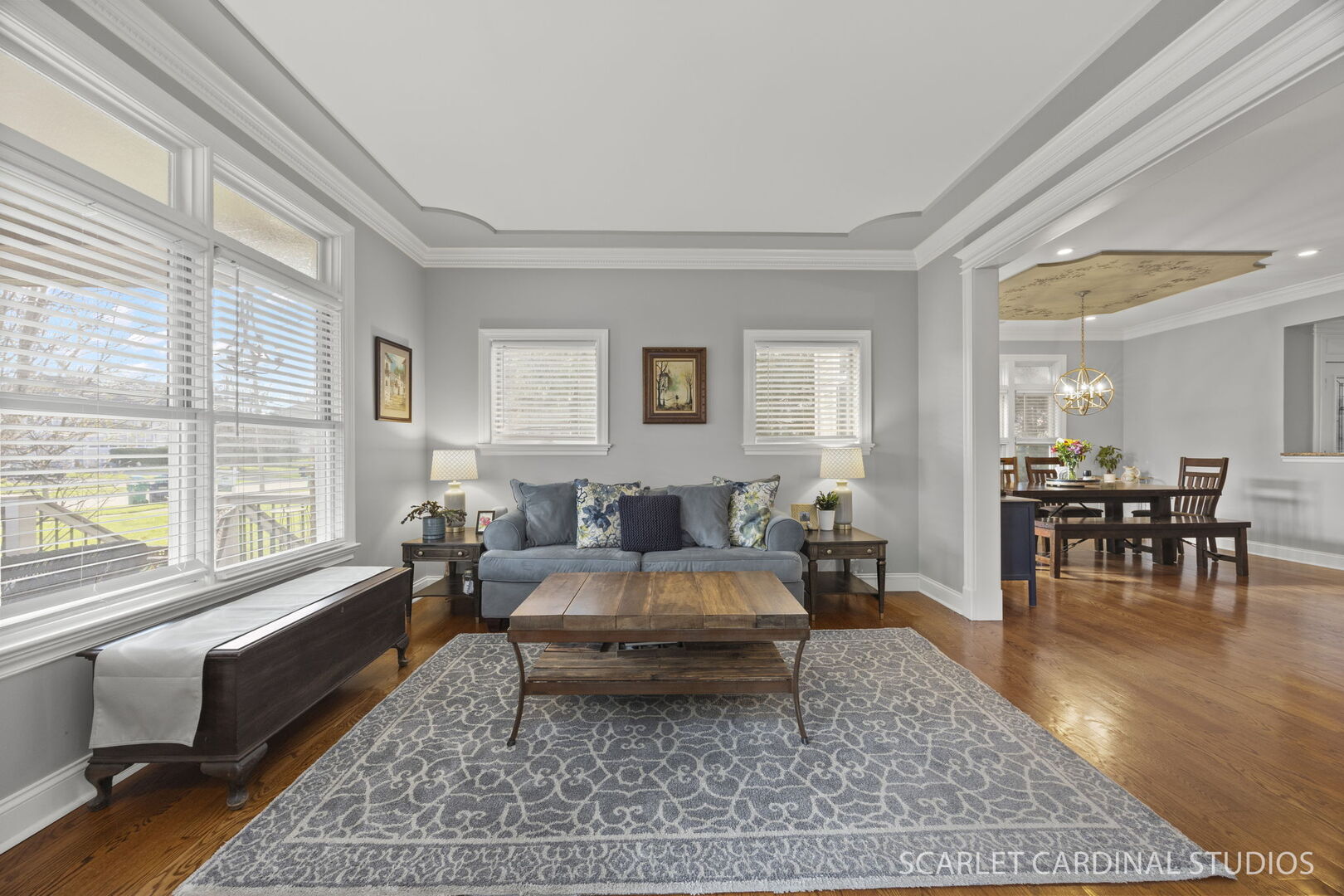 550 Edson Avenue Lombard, IL 60148 - Photo 5 of 32 a living room with furniture wooden floor and a table