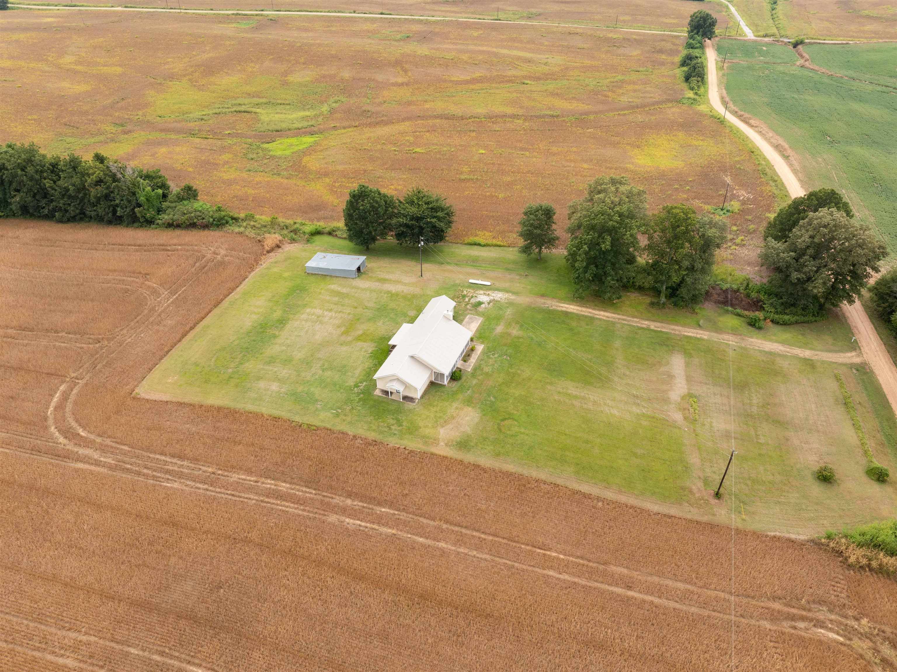276 Mcbroom Road Henning, TN 38041 - Photo 32 of 36 Bird's eye view with a rural view