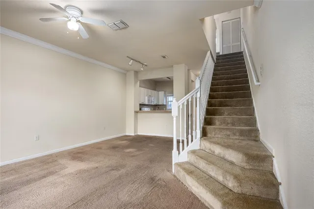 a view of entryway and hall