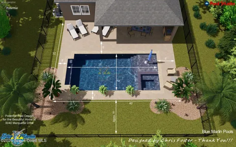 $570,000 | 8040 Marquette Drive, Melbourne, FL 32940