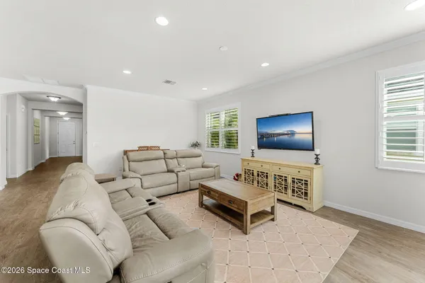 a bathroom with a double vanity sink and mirror