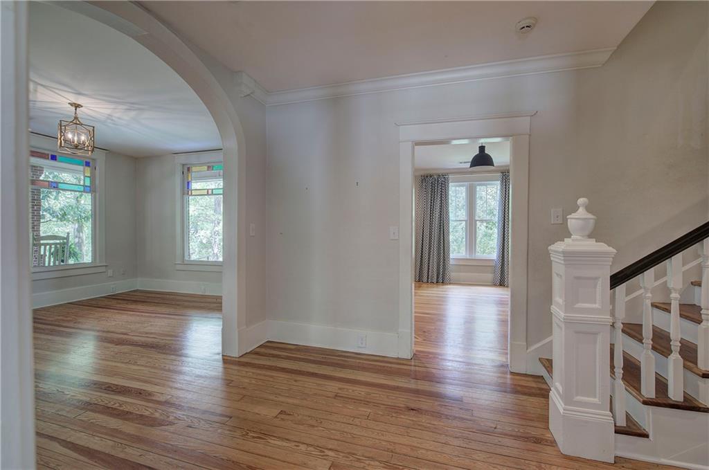 421 Boulevard Heights Calhoun, GA 30701 - Photo 29 of 96 wooden floor in an empty room with a window