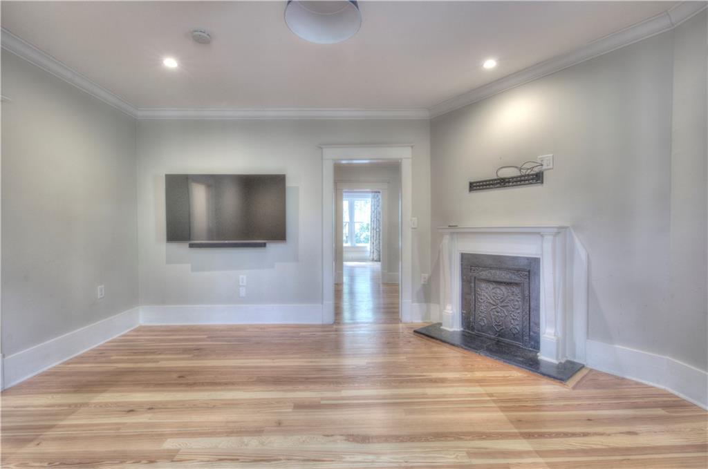 421 Boulevard Heights Calhoun, GA 30701 - Photo 34 of 96 a view of an empty room and wooden floor