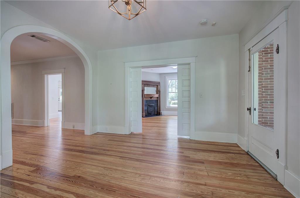 421 Boulevard Heights Calhoun, GA 30701 - Photo 72 of 96 a view of a hallway with wooden floor
