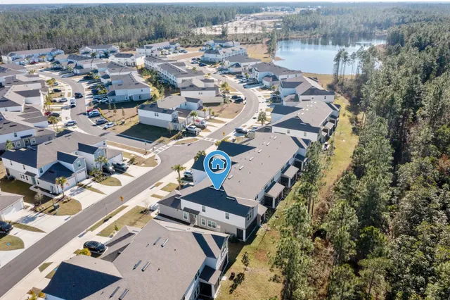 a view of a house with swimming pool