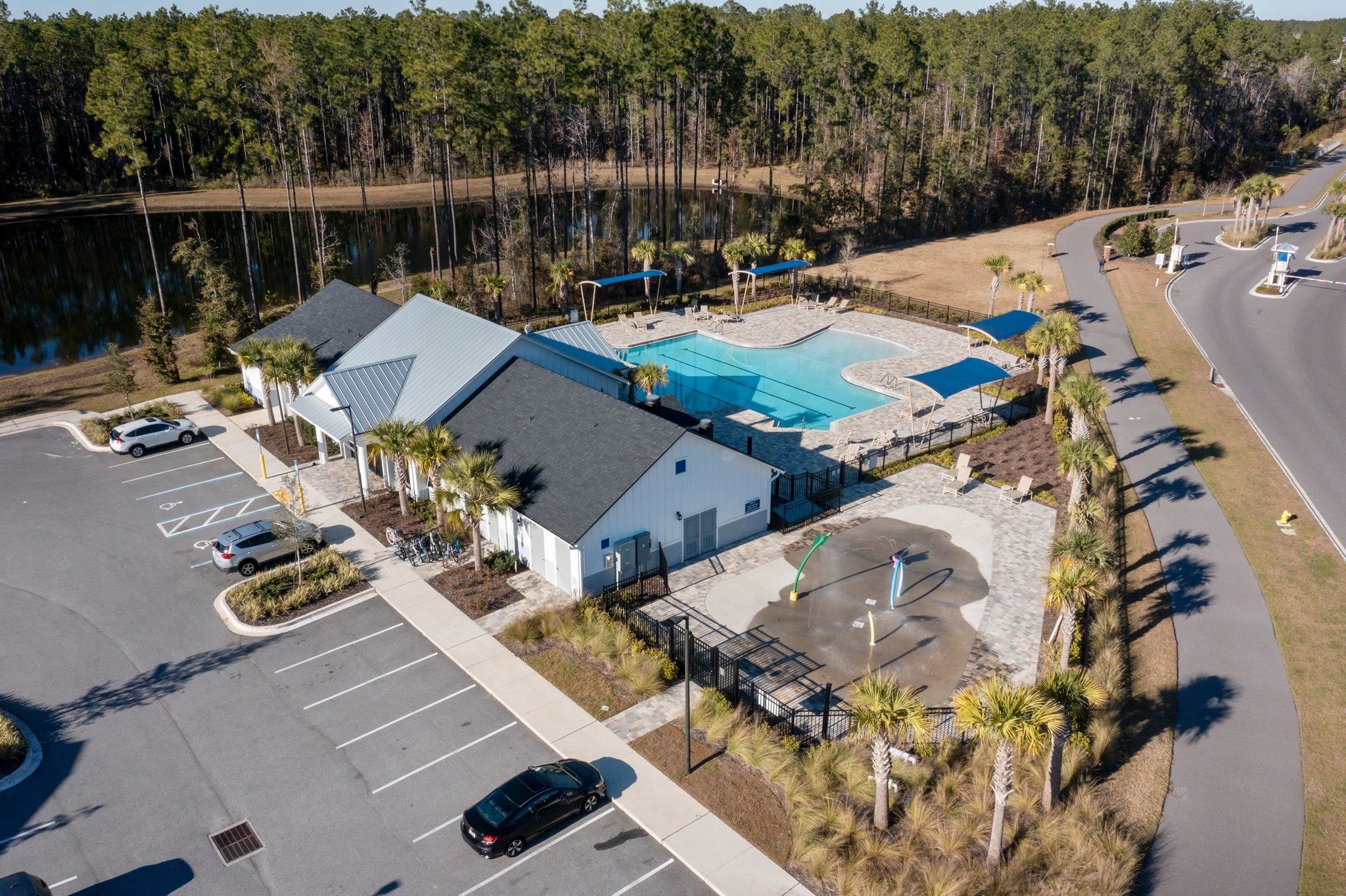 553 Coastline Way Street St. Augustine, FL 32092 - Photo 33 of 35 an aerial view of a house with backyard