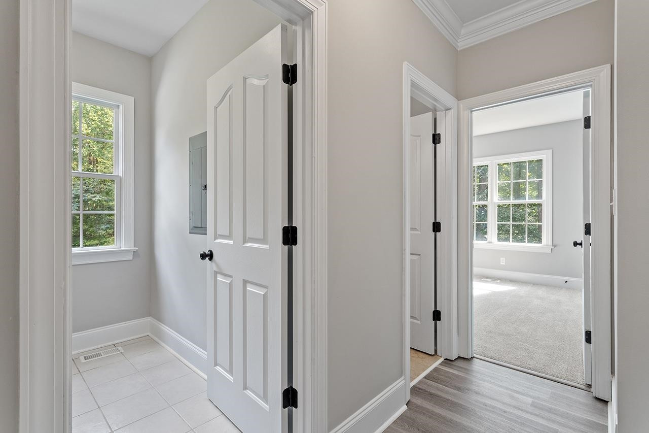 170 Fleming Forest Drive Youngsville, NC 27596 - Photo 36 of 42 a view of a bathroom with wooden floor