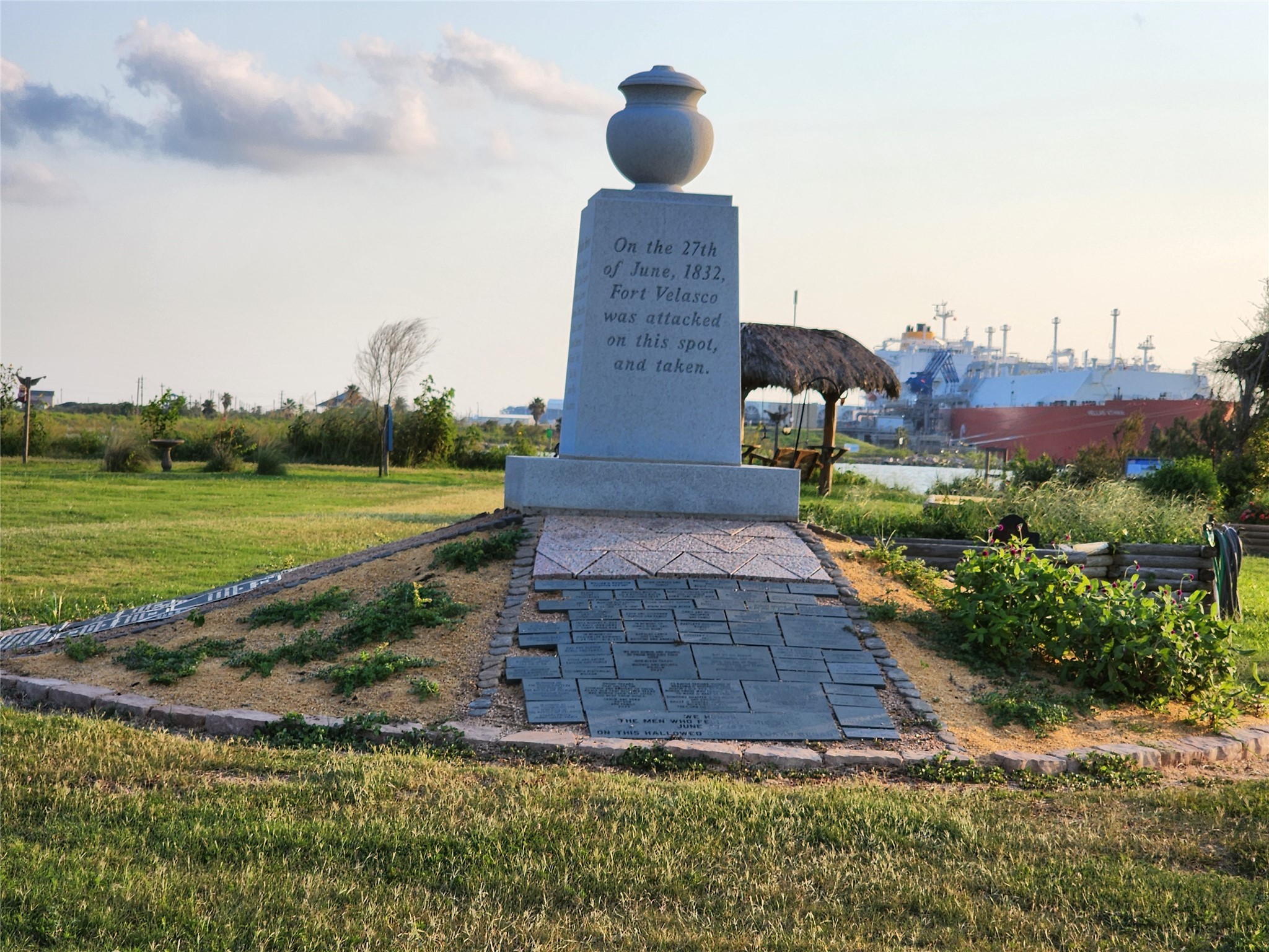 Tbd Jettyview Road Surfside Beach, TX 77541 - Photo 2 of 4 a view of a garden with a slide