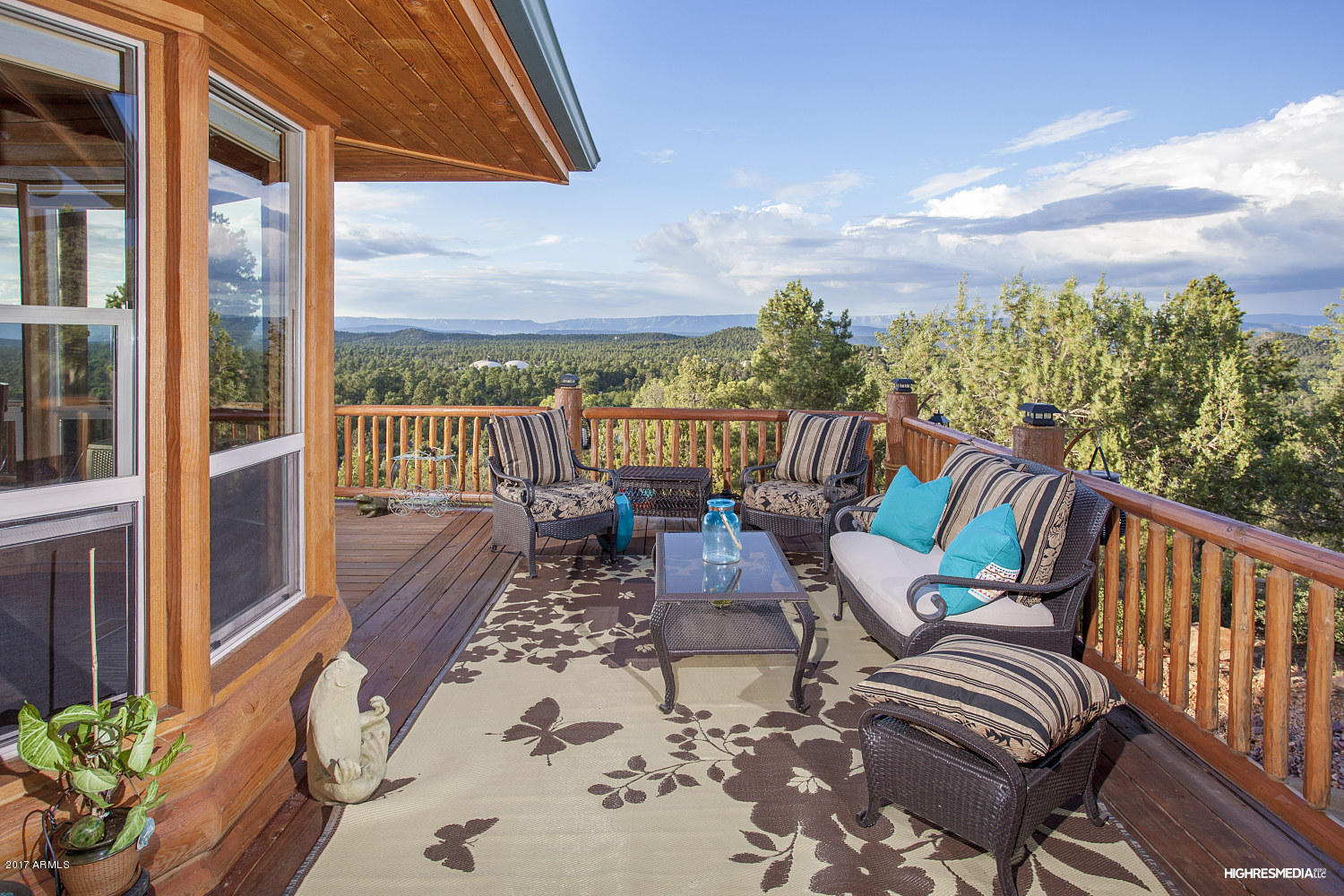 1121 South Mud Springs Road Payson, AZ 85541 - Photo 13 of 49 Expansive Deck Area