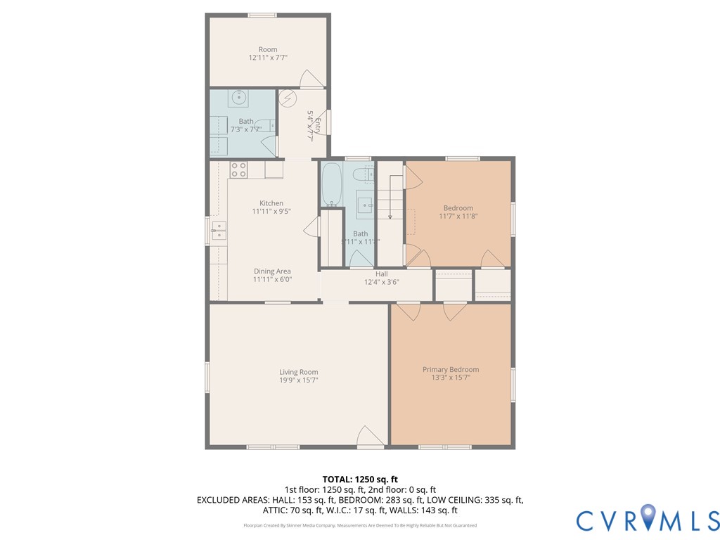 1707 11th Street Victoria, VA 23974 - Photo 35 of 37 View of room layout
