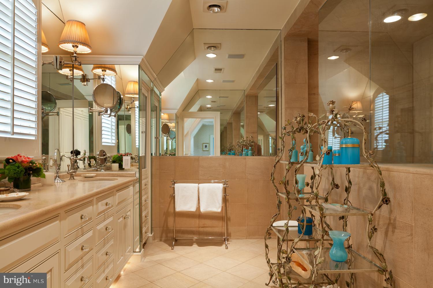 1138 Langley Lane McLean, VA 22101 - Photo 13 of 23 Sumptuous Master Bathroom