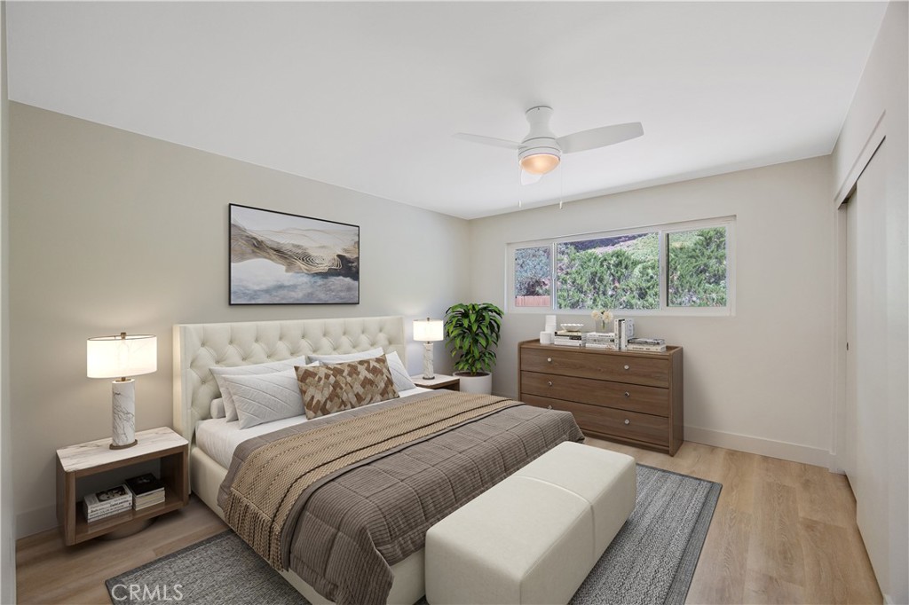26574 Cardwick Court Newhall, CA 91321 - Photo 17 of 43 Virtually Staged Primary Bedroom