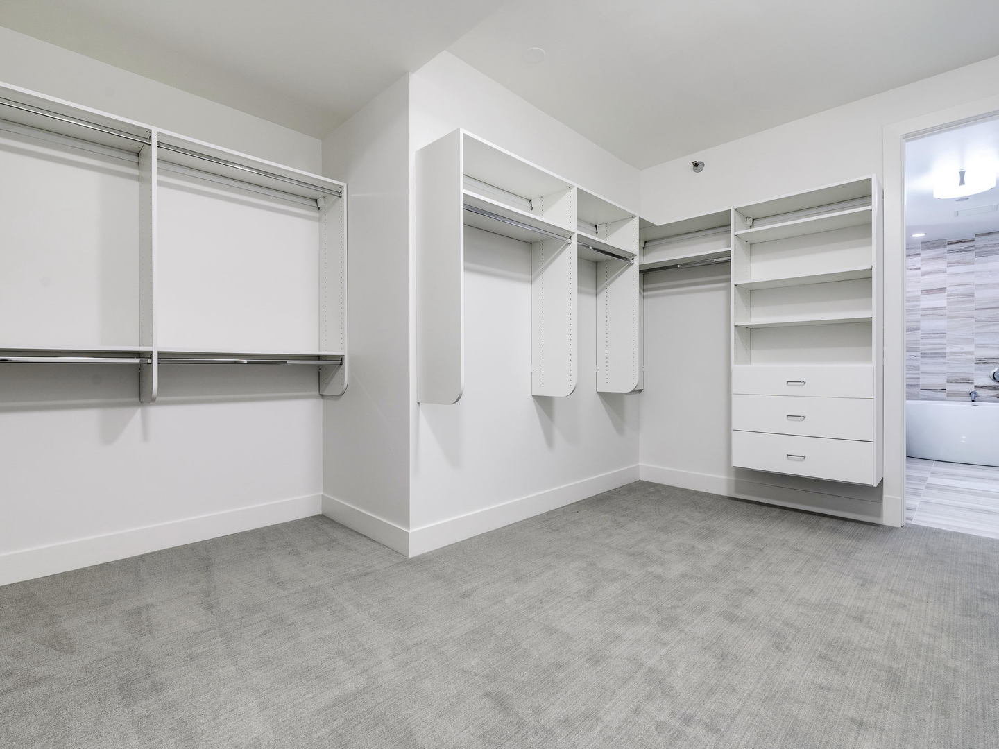 2 West Delaware Place, Unit 2802 Chicago, IL 60610 - Photo 8 of 22 a view of an empty walk in closet