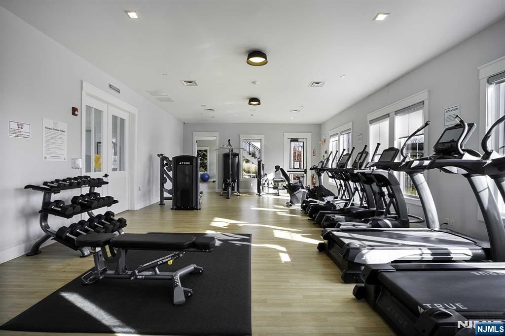 10 Aspen Drive Cedar Grove, NJ 07009 - Photo 36 of 43 a view of a room with gym equipment