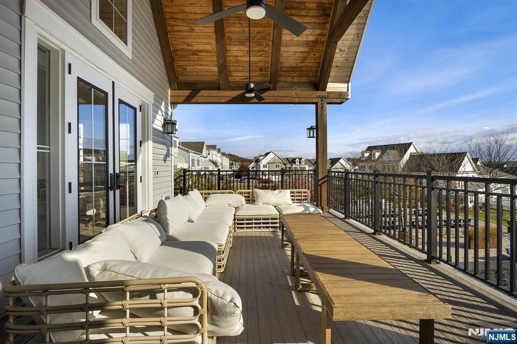 10 Aspen Drive Cedar Grove, NJ 07009 - Photo 38 of 43 a view of balcony with couch