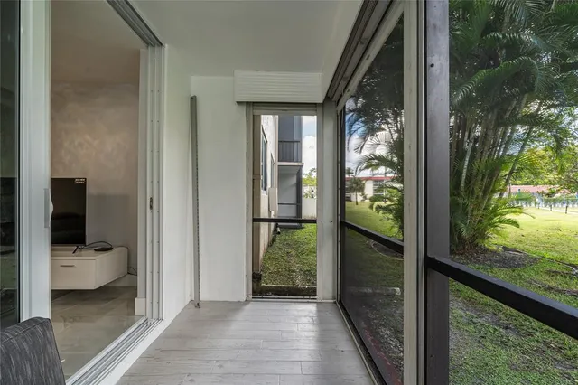 a view of a street both side of a building