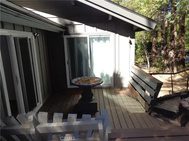 a view of lake with trees