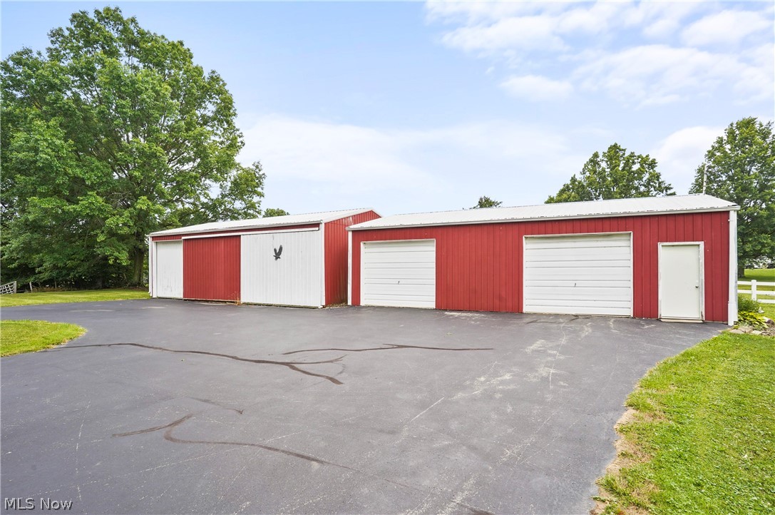 8264 Cook Road Berlin Center, OH 44401 - Photo 35 of 41 View of garage