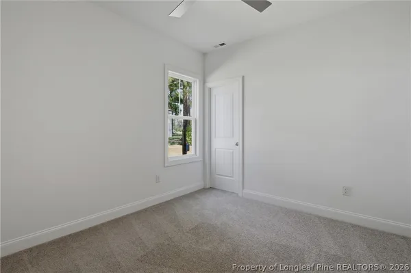 an empty room and a window