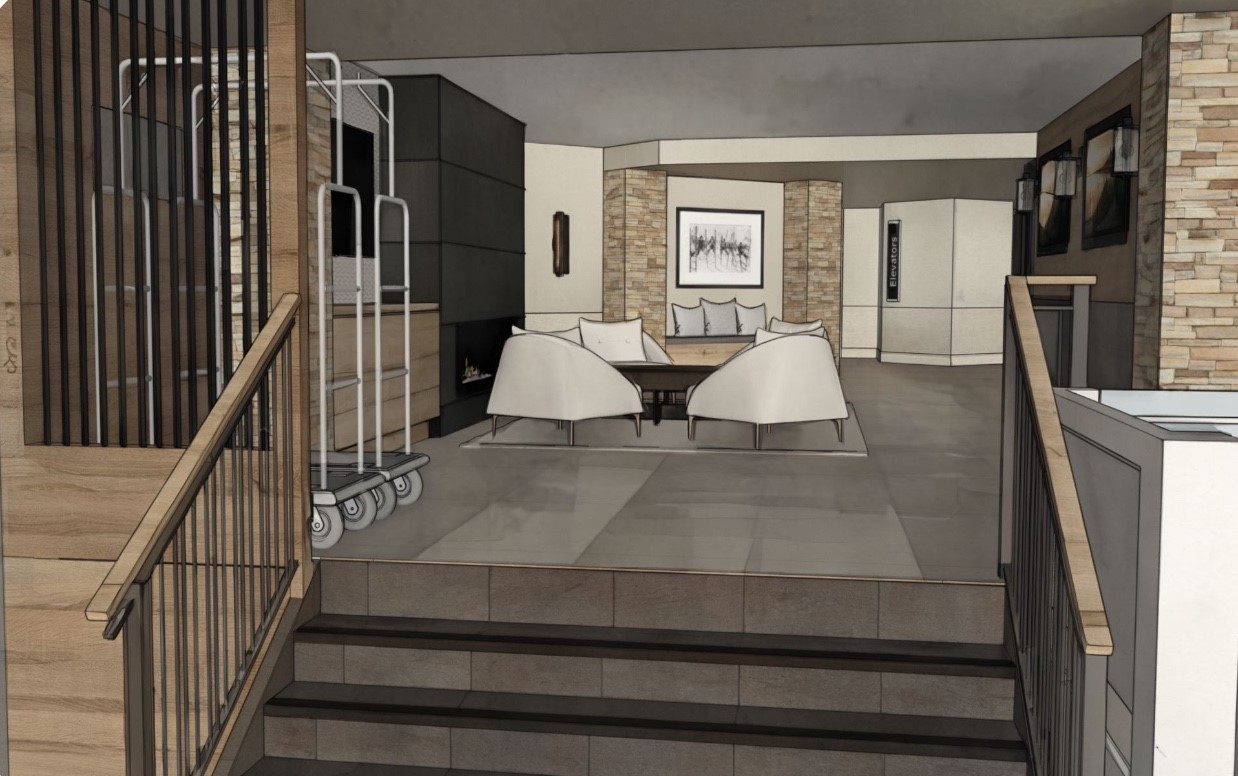455 Village Road, Unit 103 Breckenridge, CO 80424 - Photo 7 of 50 New Lobby Updates in the process right now!