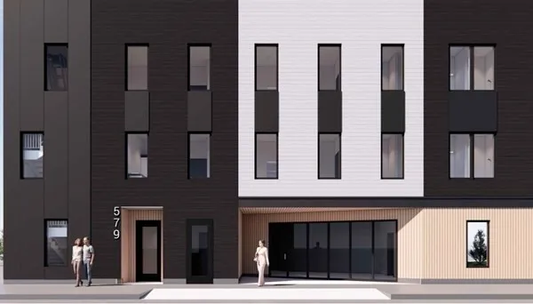 a building that has a lots of windows