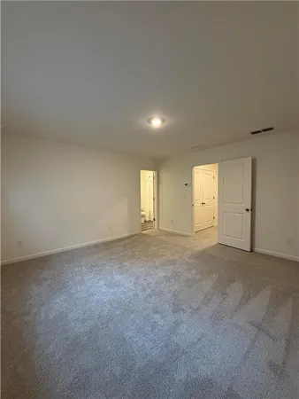a view of empty room