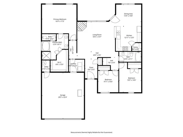 $319,950 | 1741 Elk River Road, Tyler, TX 75703
