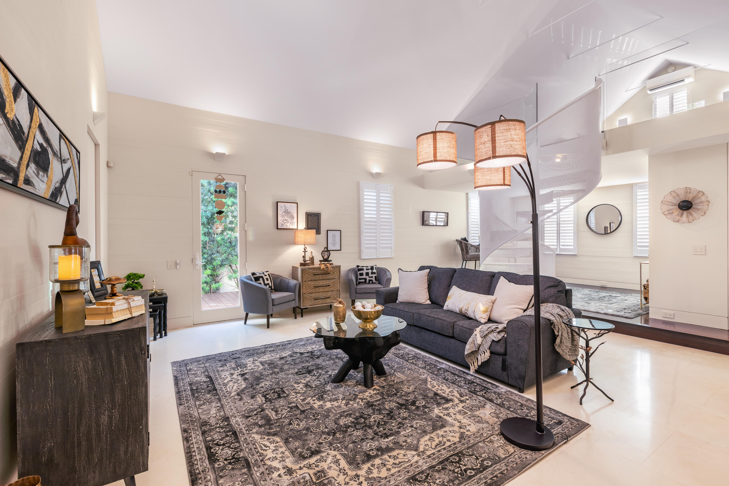711 Elizabeth Street Key West, FL 33040 - Photo 15 of 36 a living room with furniture and wooden floor