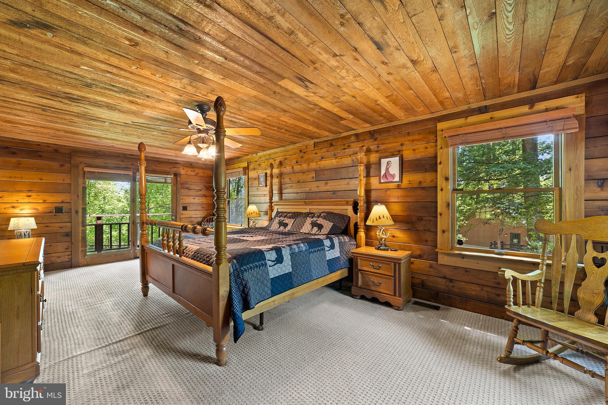 19315 Blue Ridge Mountain Road Bluemont, VA 20135 - Photo 25 of 75 Large main level primary bedroom