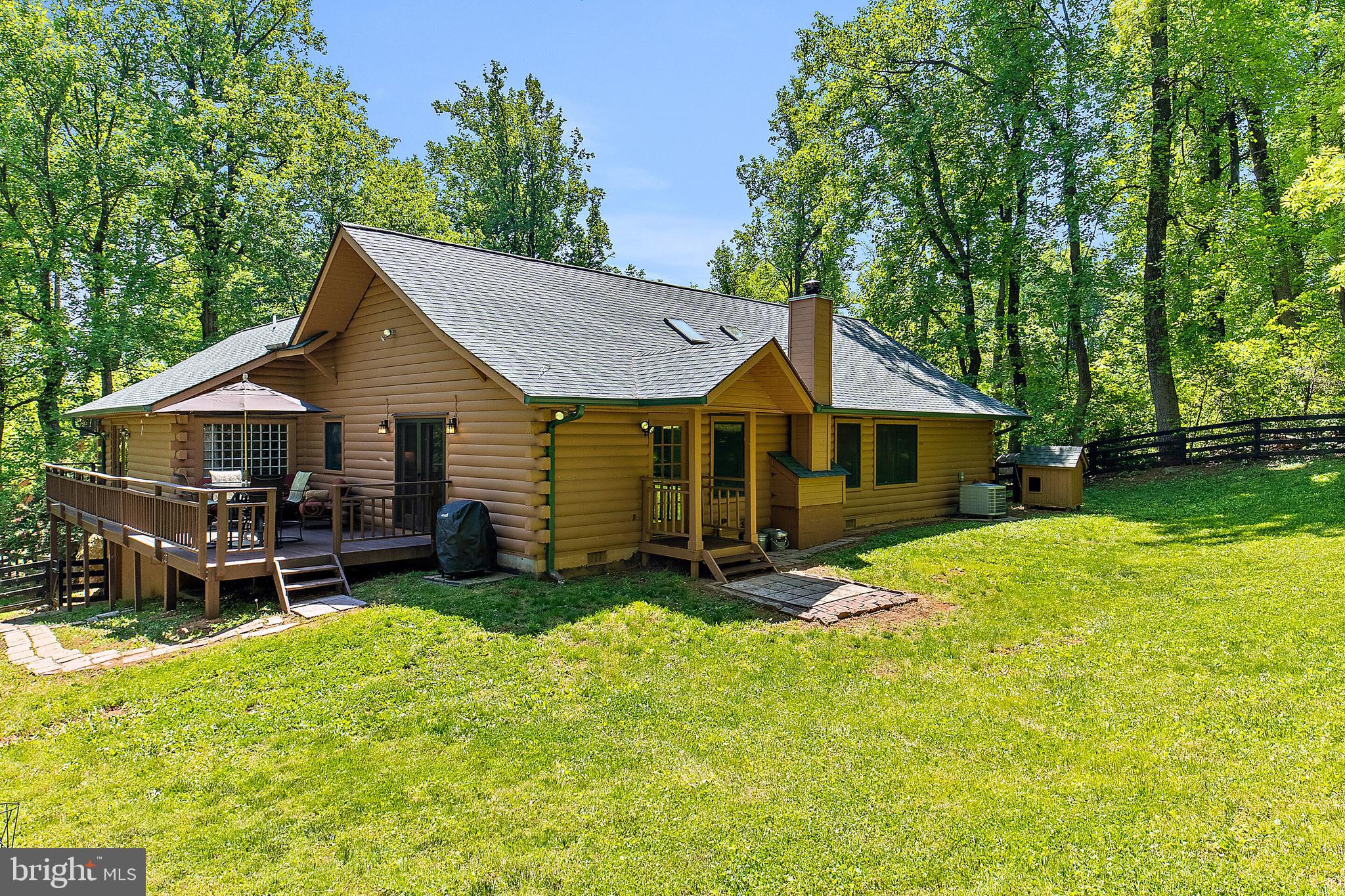 19315 Blue Ridge Mountain Road Bluemont, VA 20135 - Photo 4 of 75 Home from the back