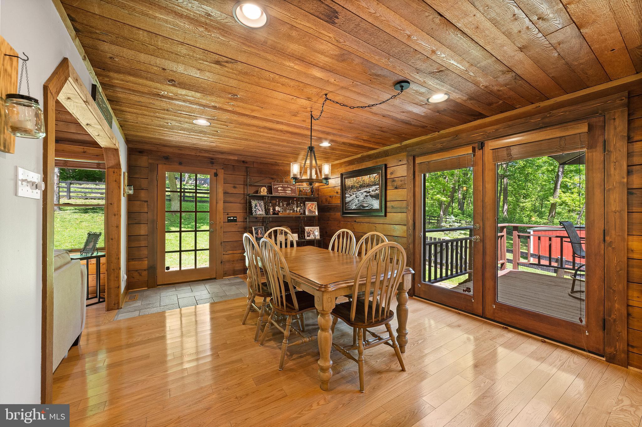 19315 Blue Ridge Mountain Road Bluemont, VA 20135 - Photo 39 of 75 Dining Area off Kitchen