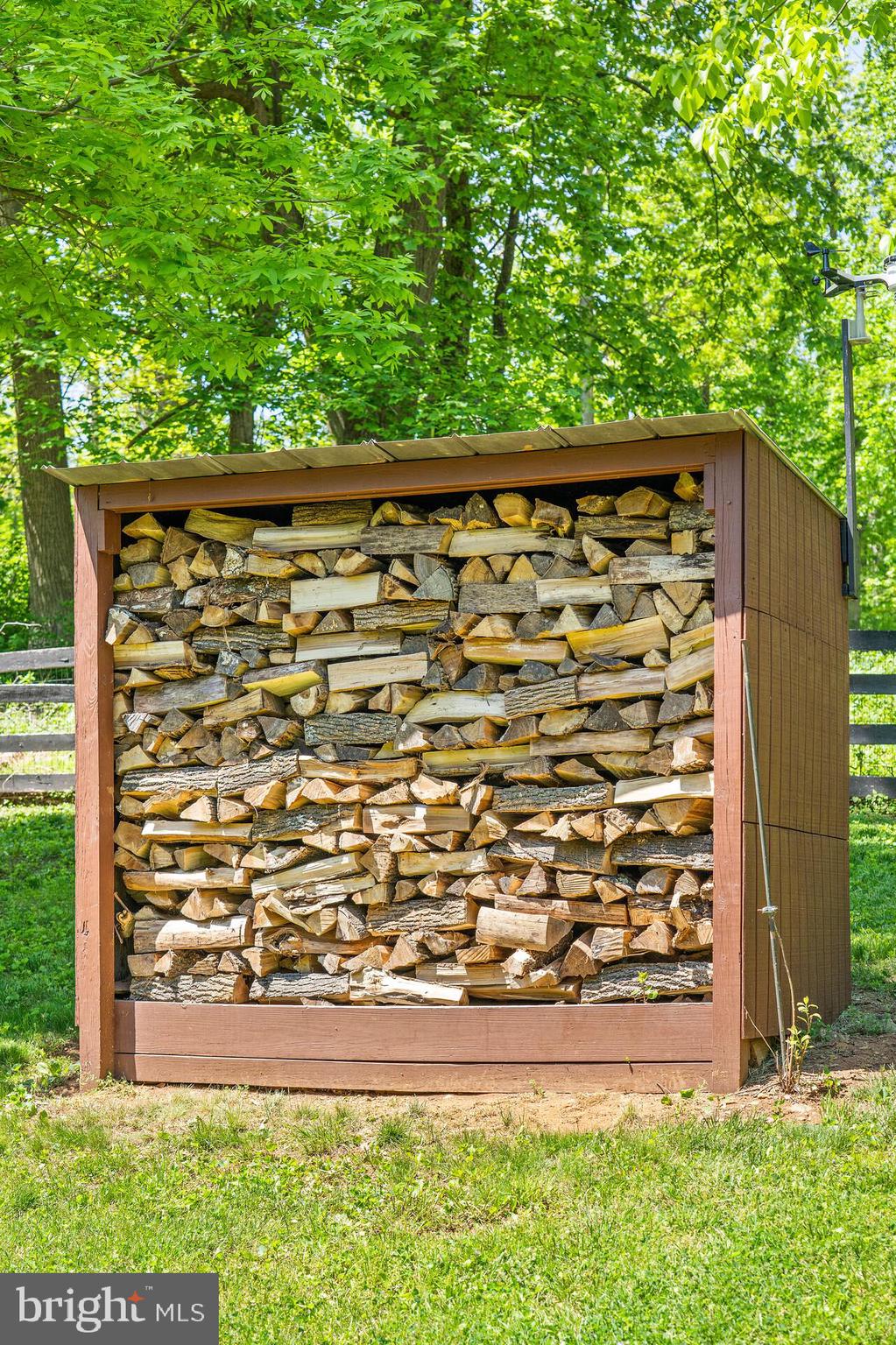 19315 Blue Ridge Mountain Road Bluemont, VA 20135 - Photo 74 of 75 Wood ready for wood stove this winter